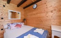 Posteľ alebo postele v izbe v ubytovaní Gorgeous Home In Lovinac With Sauna