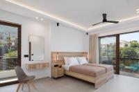 Posteľ alebo postele v izbe v ubytovaní O-Cyanea Villa with Heated Pool