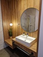 Koupelna v ubytování Apartamenty Szafirowe w Mielnie