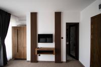 TV a/nebo společenská místnost v ubytování Hotel Kirkovo