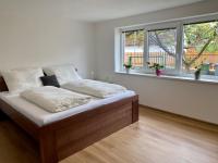 Postel nebo postele na pokoji v ubytování Apartmán Na Rozcestí Třeboň