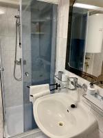 Koupelna v ubytování Apartmán Na Rozcestí Třeboň