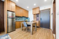 Five Star Westlake 1st-4th Floors Hotel & Serviced Apartmentにあるキッチンまたは簡易キッチン