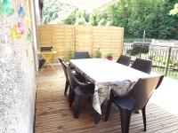 Balkon lub taras w obiekcie GITE LA PETITE ECLUSE EN BORD DE LOUE