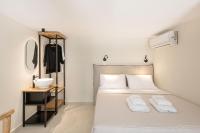 Posteľ alebo postele v izbe v ubytovaní Palm Residences