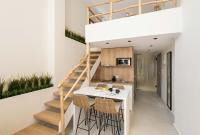 Kuchyňa alebo kuchynka v ubytovaní Palm Residences