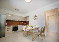 Kuchyňa alebo kuchynka v ubytovaní Sea Front Apartments Ivana