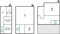 The floor plan of Villetta Solanum