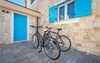Vélo sur le terrain de l&#39;établissement 3 Bedroom Amazing Home In Privlaka ou dans les environs