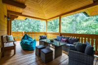 Posezení v ubytování Drevenica Tale - Pool Table - Jacuzzi - Sauna - Small teambuilding - Hotel Partizán 5 min