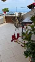 Balkón alebo terasa v ubytovaní Paralia Pefkohori apartments