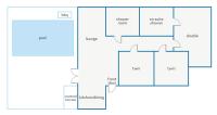 Plán poschodí v ubytovaní Villa Kikay by Villa Plus