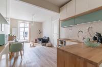 Kuchyňa alebo kuchynka v ubytovaní Appartement confortable au cœur de Nantes