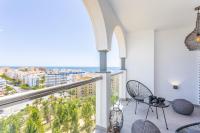 Balkón nebo terasa v ubytování Estepona Puerto Blanco - Modern Luxury Apartment