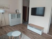 TV a/nebo společenská místnost v ubytování Penzion Relaxko