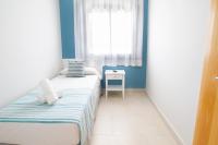 Postel nebo postele na pokoji v ubytování IBERSOL SPA AQQUARIA SUITES
