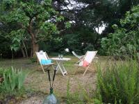 Vonkajšia záhrada v ubytovaní Maison spacieuse 4 pièces, 6 couchages avec jardin privé - 500m des plages - Internet inclus - FR-1-224B-164