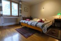 Posteľ alebo postele v izbe v ubytovaní Le Vintage grand appartement 4 étoiles avec jardin proche du lac