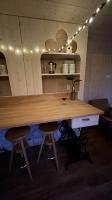 Půdorys ubytování Glamping - stylová maringotka v srdci Ladova kraje, poblíž hlavního města Prahy