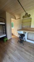 Půdorys ubytování Glamping - stylová maringotka v srdci Ladova kraje, poblíž hlavního města Prahy