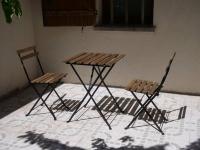 Plán poschodí v ubytovaní Appartement F2 de Standing avec terrasse et jardin privatif Aux Portes de Paris (M13)