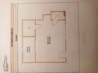 Plán poschodí v ubytovaní Chambre meublée indépendante, avec piscine et jardin, 1 lit pour 2 personnes Direct Gare Aéroport