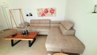 A seating area at Georgioupoli Villa with heated private pool and BBQ