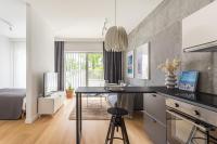 Kuchyň nebo kuchyňský kout v ubytování S35 Apartments Gdynia Orłowo