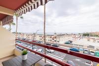 Balkon lub taras w obiekcie Los cristianos - San Telmo piscina y vistas mar 2