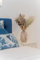 Łóżko lub łóżka w pokoju w obiekcie Apartament Sapphire Rogowo Pearl