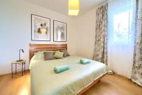 Postel nebo postele na pokoji v ubytování Apartments Aster