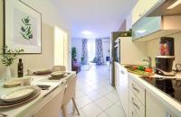Kuchyň nebo kuchyňský kout v ubytování Apartments Aster
