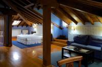Posteľ alebo postele v izbe v ubytovaní Hotel Valle De Arco