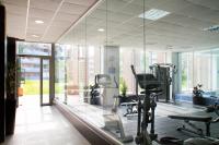 Fitness centrum a/nebo fitness zařízení v ubytování IBERSOL SPA AQQUARIA SUITES