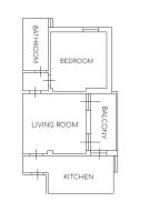 The floor plan of Casa Emmeti