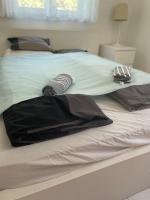 Posteľ alebo postele v izbe v ubytovaní 5 bedroom villa very close to Balaton