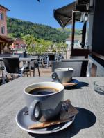 Widok na góry z tego hotelu