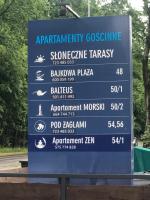 Plán poschodí v ubytovaní Apartament Zen