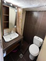 Kúpeľňa v ubytovaní Paralia Pefkohori apartments