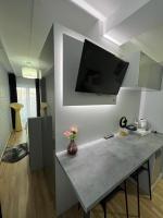 TV a/nebo společenská místnost v ubytování S&M Villa Kolobrzeg