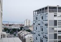 Výhľad na mesto Split alebo výhľad na mesto priamo z apartmánu