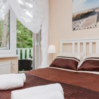 Posteľ alebo postele v izbe v ubytovaní Villa Puerto