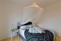 Posteľ alebo postele v izbe v ubytovaní Hvar Cricket House Pakleni island