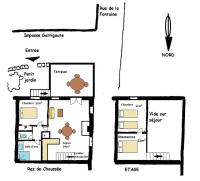 Plan piętra w obiekcie La Pergola