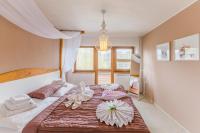 Postel nebo postele na pokoji v ubytování Hotel Rusava