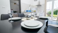 Plán poschodí v ubytovaní Apartman A2 s vlastitim bazenom