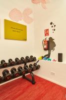 Fitness centrum a/nebo fitness zařízení v ubytování Sud Ibiza Suites