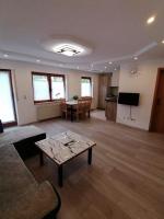 TV a/nebo společenská místnost v ubytování Ferienwohnung Istrefi