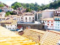 Nespecifikovaný výhled na destinaci Cudillero nebo výhled na město při pohledu z apartmánu
