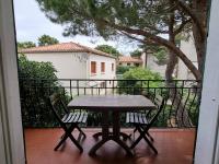 Balkon lub taras w obiekcie Studio confortable à 2 pas de la mer avec balcon - Argelès-sur-Mer - FR-1-388-209